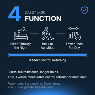 Step 4 — Days 15–30 (Function)